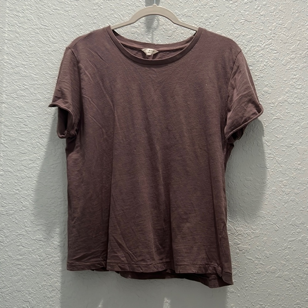 Lucky brand T with light glitter sparkles